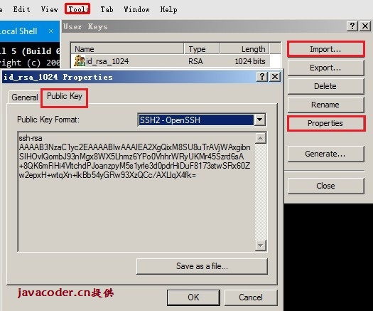 xshell_openssh